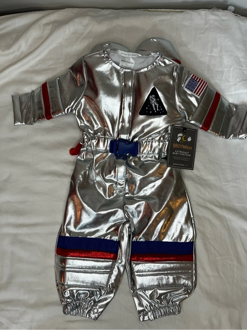 NWT Pottery Barn Kids Astronaut Baby Rocket Costume 6 - 12 months Halloween